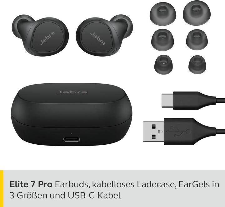 Image du produit Jabra Elite 7 Pro (ANC, 8 h, Sans fil)