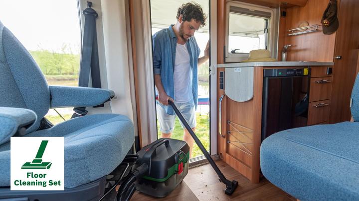 Actual product image Bosch Home & Garden AdvancedVac 18V-8 (Wet dry vacuum cleaner)
