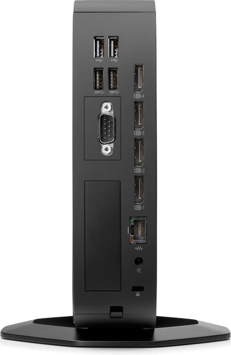 Produktbild HP T740 ThinClient, AMD,,, W10AMD Ryzen V1756B,, eMMC, USB 320K kbd, Realtek 8852AE Wi-Fi 6 BT 5.2 (AMD Ryzen Embedded V1756B, 8 GB, 64 GB, Radeon RX Vega 8)