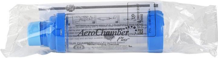 Actual product image Sandoz AeroChamber inhalation aid without mask for adults + children, 1 pc.