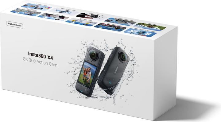 Productafbeelding Insta360 X4 Explorer bundel (30p, Bluetooth, WiFi)