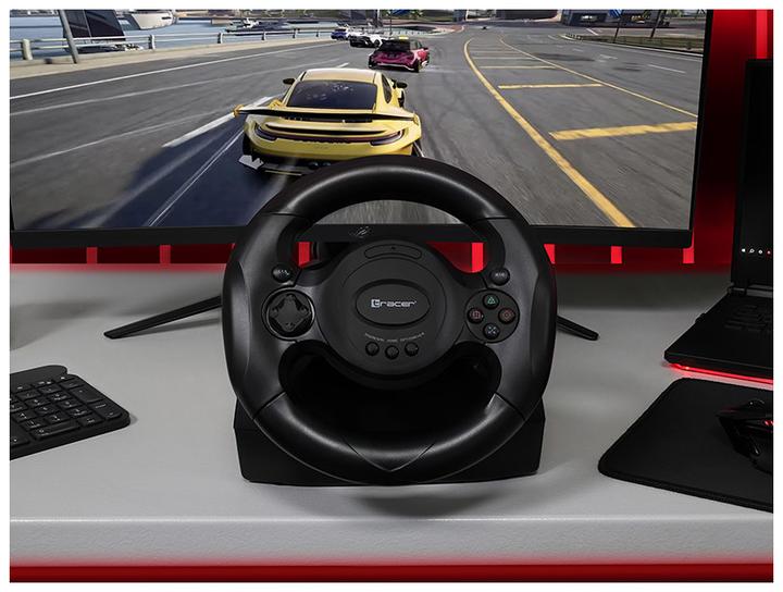 Image du produit Tracer Rayder Volant 4 en 1 PC, PlayStation 4, Playstation 3, Xbox One (PC, PS3, Xbox One S, PS4)