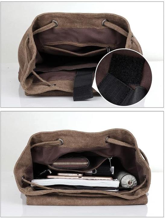 Immagine prodotto Only-Bags.Store Zaino alla moda, borsa in tela casual, zaino da viaggio in stile college, zaino scolastico per