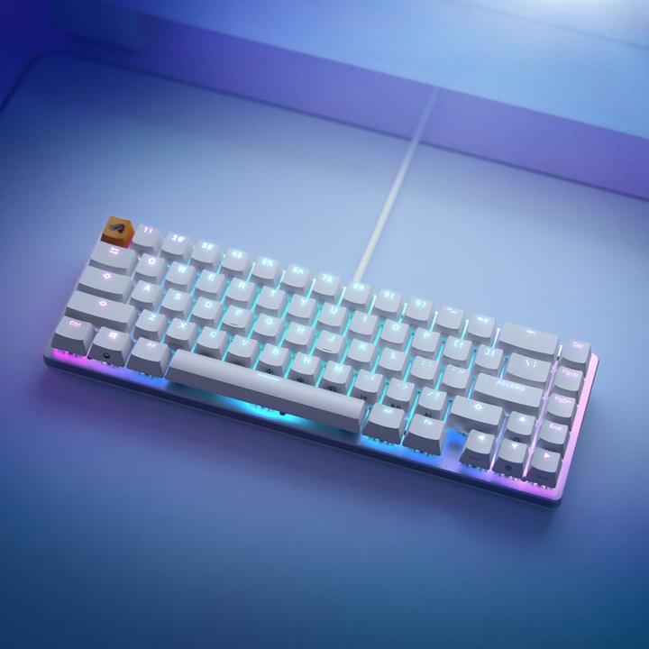 Actual product image Glorious PC Gaming Race GMMK 2 Compact Keyboard - Fox Switches, NO Layout (Cable)