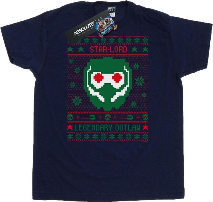Image du produit - T-shirt GUARDIANS OF THE GALAXY VOL. STAR LORD FAIR ISLE - Homme (L)