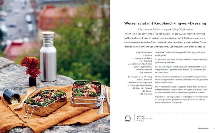 Produktbild Nachhaltig Kochen für draussen und unterwegs (Deutsch, Hanna Olvenmark, 2024)