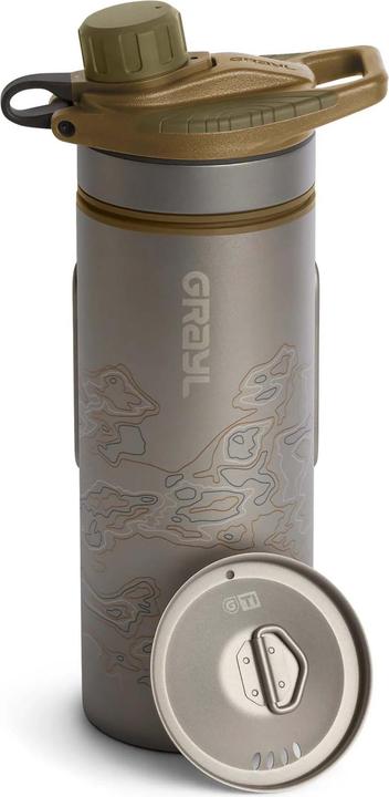 Actual product image Grayl GeoPress Purifier Titanium