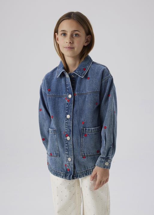 Produktbild Name it Bestickte Jeansjacke (140)
