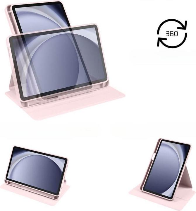 Image du produit Cover-Discount Galaxy Tab A9 - Housse rose à 360 degrés (Galaxy Tab A9)