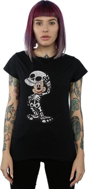 Immagine prodotto Disney Mickey Mouse Skeleton Maglietta Donna (XL)