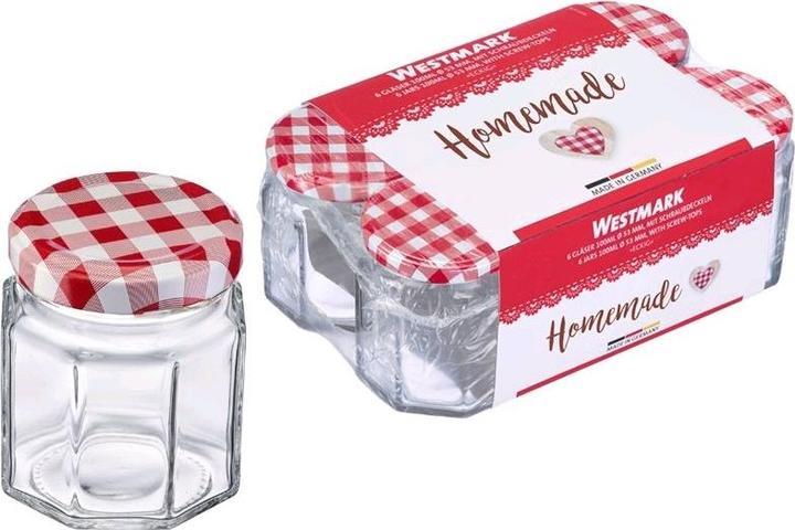 Westmark 6er Set Gläser Eckig 100ml (6 Stk., 0.10 l)
