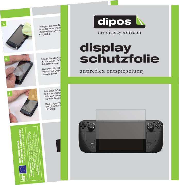Dipos Displayschutzfolie Antireflex (1 Stück, Valve Steam Deck)