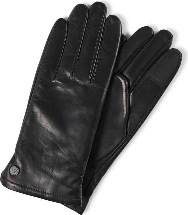 Produktbild Cash-Mere Lederhandschuhe mit Kaschmirfutter und Touchscreen tauglich (M)