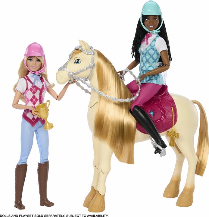 Image du produit Barbie Danse et spectacle cheval