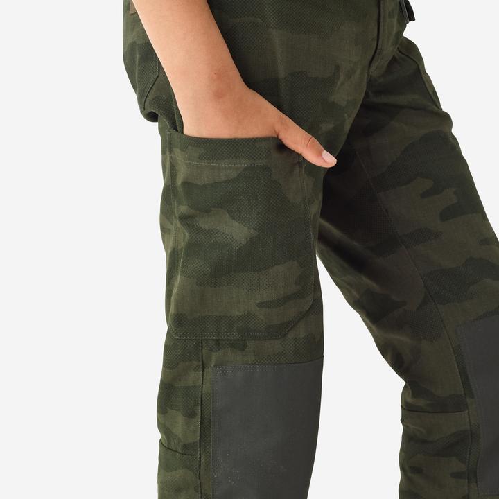 Image du produit Solognac Pantalon enfants 500 résistant camouflage (8, 9, 10)