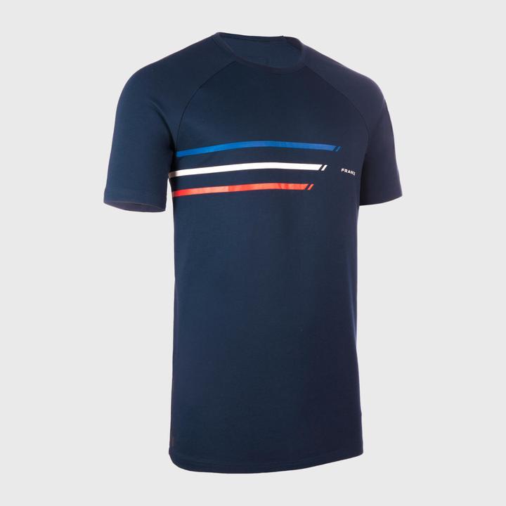 Produktbild Offload Damen/Herren T-Shirt kurzarm Frankreich - R100 blau (M)