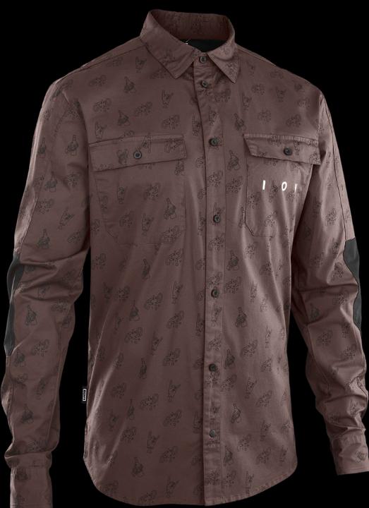 Produktbild ION Bike Shirt Seek Amp LS 2.0 men - gloomy-sands (W52/L30)