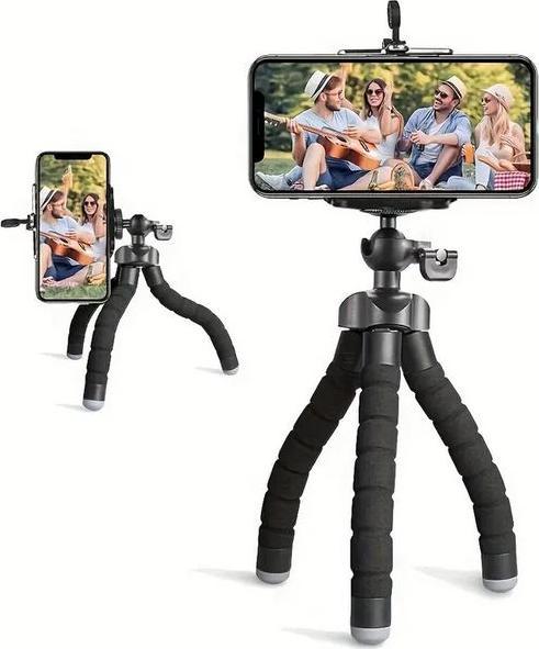 Produktbild Kikkerland Smartphone Tripod (Schaumstoff, Textil, Kunststoff)