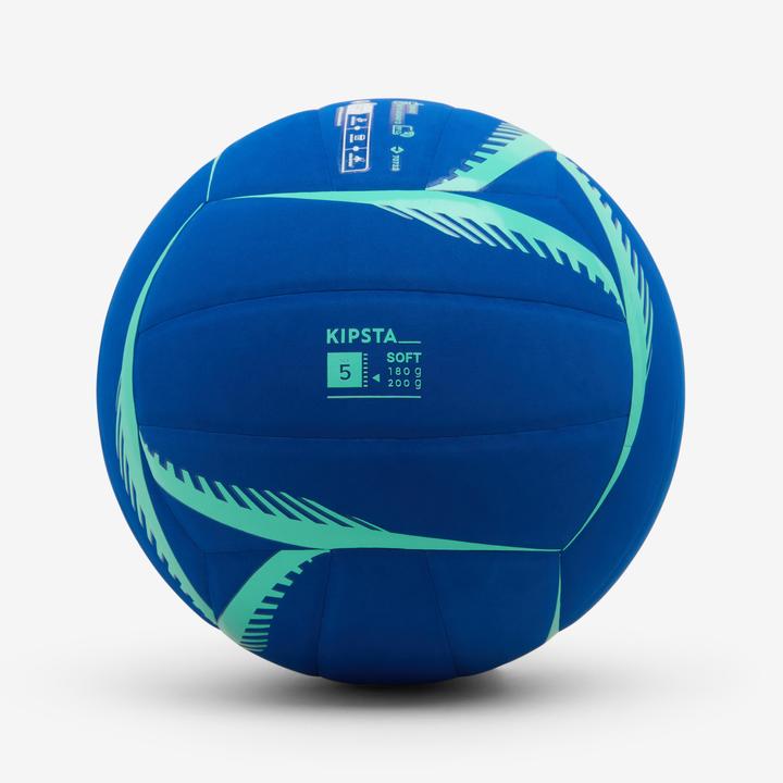 Actual product image Kipsta Volleyball Grösse 5 180-200 g aus Schaumstoff - VB 500 Soft (5)