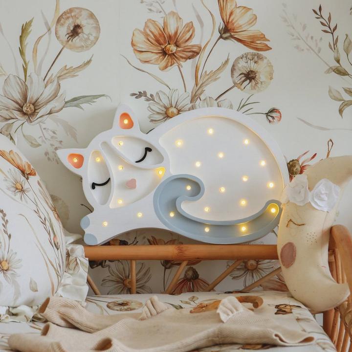 Image du produit Little Lights Lampe de nuit chat