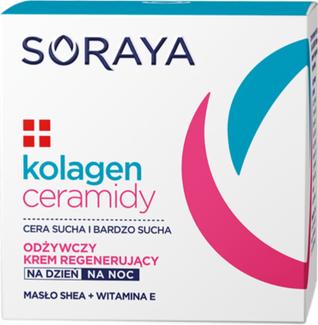 Produktbild Soraya Collagen & Ceramide Nourishing Regenerating Cream On Day And Night 50Ml (50 ml, 24h Creme)