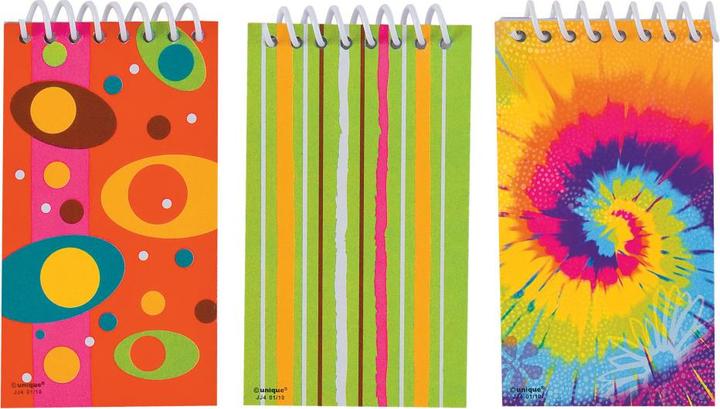 Actual product image Unique Notepad with spiral binding (6pcs)
