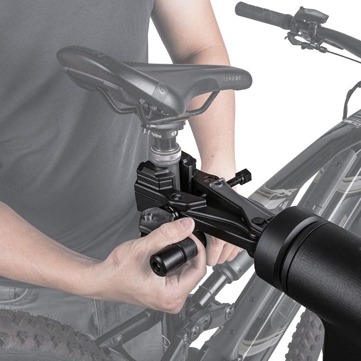 Image du produit Topeak Support de montage PrepStand eUP PRO, avec assistant de levage, pour EBikes avec 4 pieds, pliable