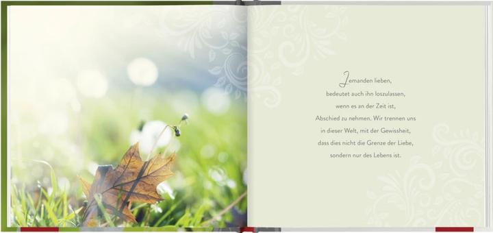 Actual product image Tröstende Worte von Herzen (German, Groh publishing house, 2016)
