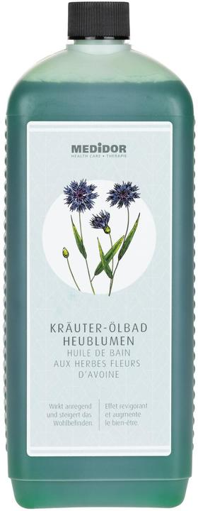 Produktbild Medidor Kräuterölbad Heublumen (1000 ml, Badeöl)