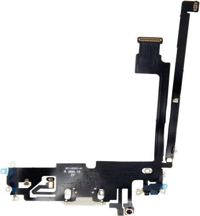 Image du produit - iPhone 12 Pro Max Câble flexible avec connecteur de charge Argent (iPhone 12 Pro Max)