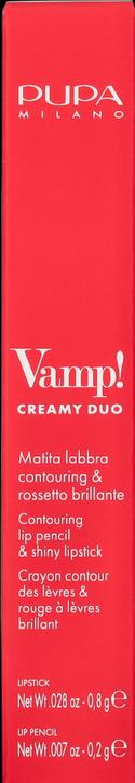 Actual product image Pupa Milano Pupa Vamp! Creamy Duo Deep Rose 06 (006 Deep Rose)