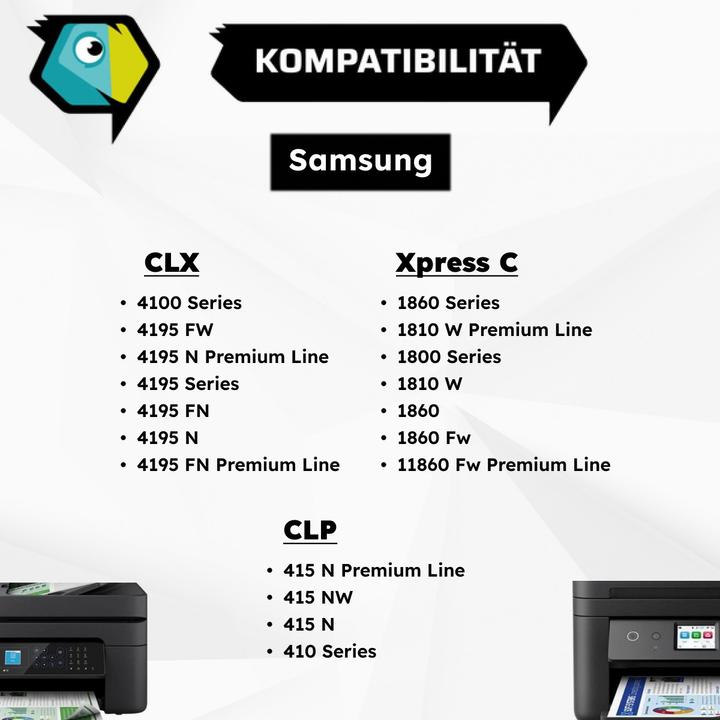 Produktbild Inkadoo Toner kompatibel zu Samsung CLT-K504S/ELS / K504 Toner, schwarz Schwarz (BK)