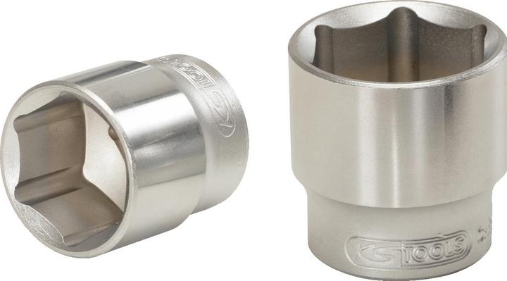 KS Tools Werkzeuge-Maschinen GmbH 3/8 Sechskant-Stecknuss, 24mm, auf Hänger