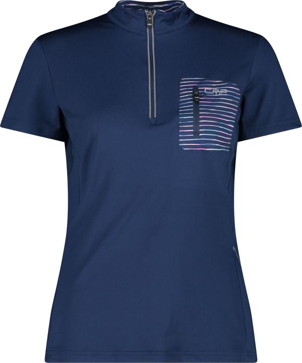Actual product image CMP Campagnolo Women's T-Shirt Free Bike with Chest Pocket (36)