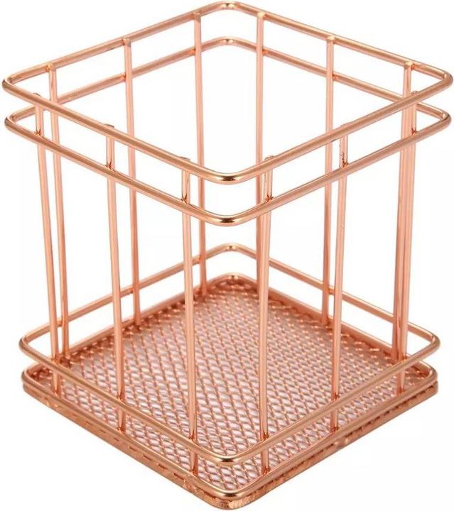 Actual product image Vanessa Beauty Brush Organizer Square #rosegoldcollection