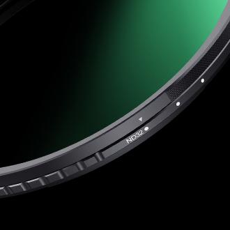Image du produit K&F Concept Grauer einstellbarer Magnetfilter Nano-X MRC Fader ND2-32 - 72 mm (72 mm, Filtre gris neutre, 72 mm)
