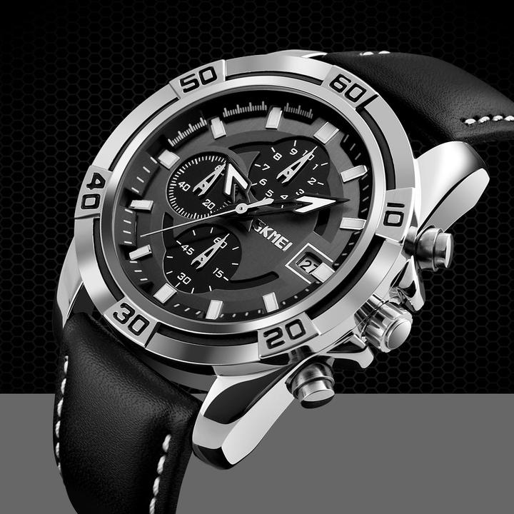Produktbild Skmei 9156SIBK Herrenuhr + BOX