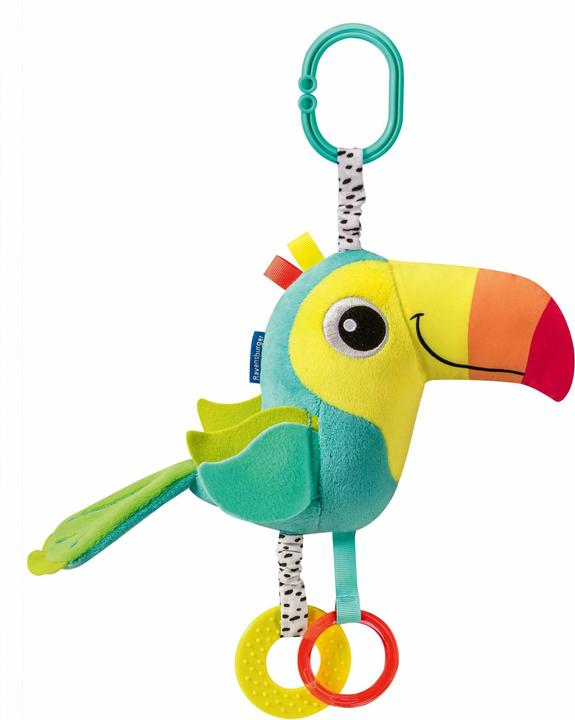 Ravensburger 12034048 Play+ Baby activity toucan - toy from 0 months, pram toy