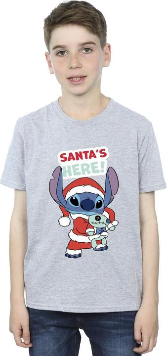 Immagine prodotto Disney Lilo & Stitch Santa's Here Maglietta Ragazzi (152, 158)