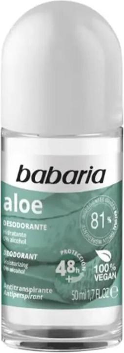 Produktbild Babaria Desodorante Roll-On Aloe 50ml (Roll-on, 50 ml)