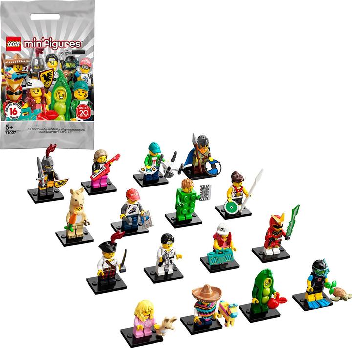 Produktbild LEGO MInifigures (71027, LEGO Minifiguren)