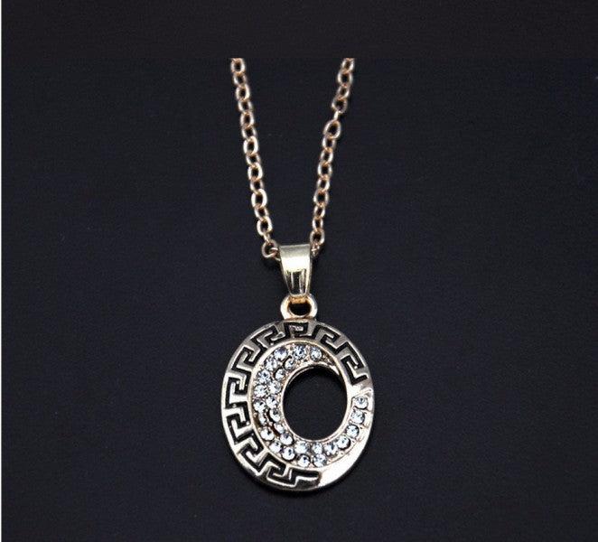 Immagine prodotto Hermex SET Collana + Ciondolo + Orecchini - Oro (Lega di zinco)