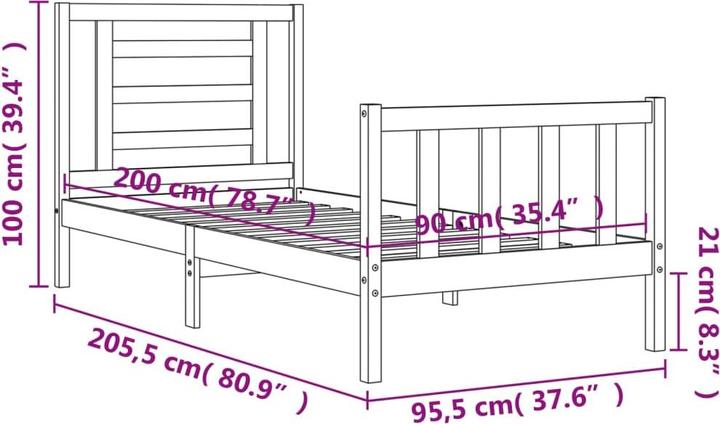 Immagine prodotto VidaXL Maddalena (140 x 200 cm)