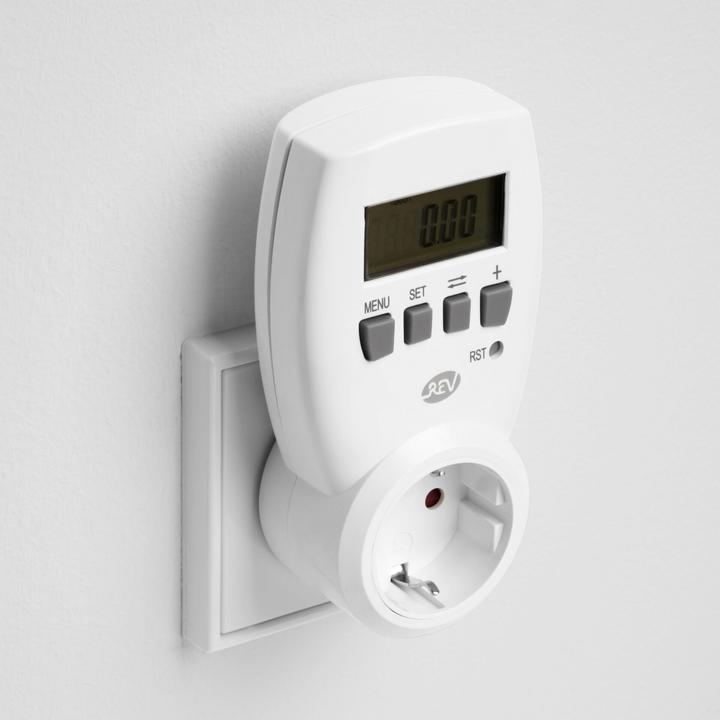 Actual product image REV Energy Cost Meter digital compact white