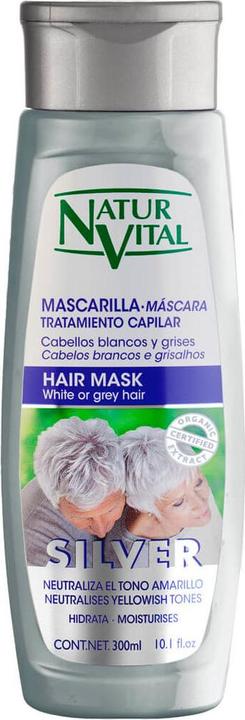 Naturaleza Y Vida MASCARILLA SILVER white or gray hair 300 ml (300 ml)