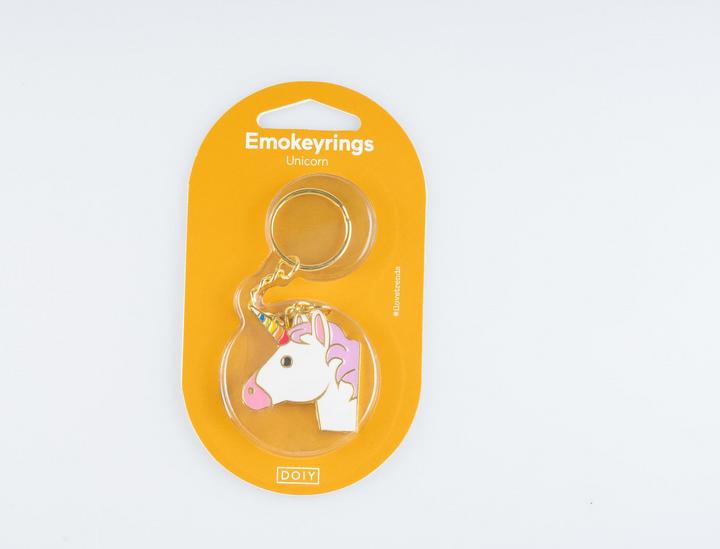 Actual product image Doiy Emokeyrings Unicorn