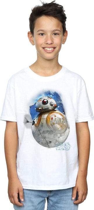 Actual product image Star Wars Boys The Last Jedi BB-8 Brushed T-Shirt (128)