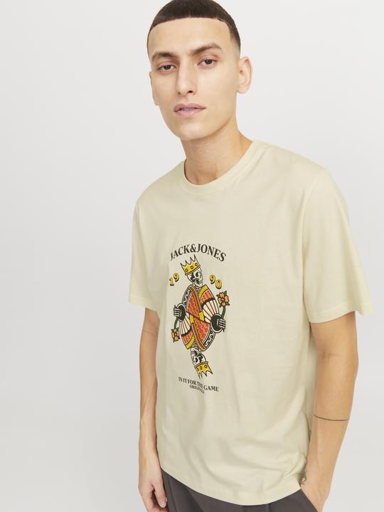 Actual product image Jack & Jones Joranatomy Skull Tee Ss Crew Neck Ln (XL)