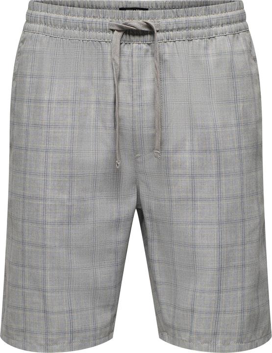 Only & Sons Karierte Shorts