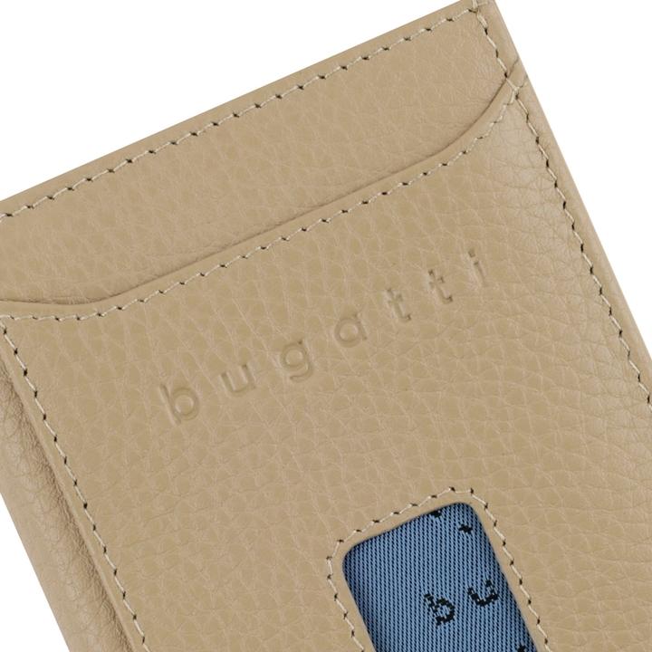 Image du produit Bugatti Secure Slim - Porte-cartes de crédit RFID avec poche viennoise pour la monnaie